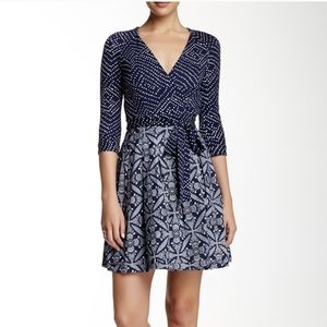 Diane Von Furstenberg Jewel Dot Wrap Dress